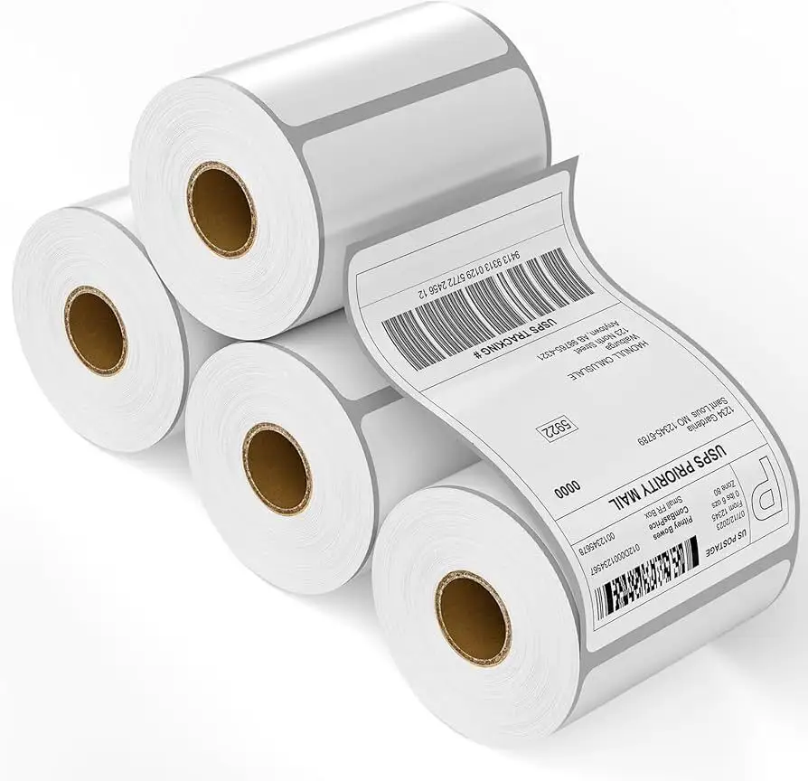 Custom Sticky Labels Printing Smooth - - Easy Stick 4