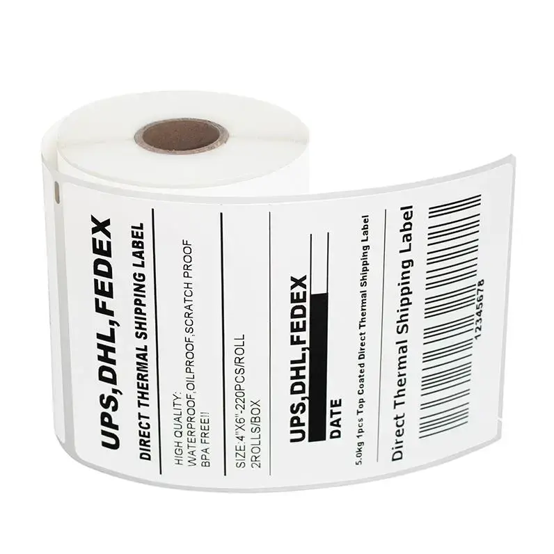 Scale Label Bright White - - Easy Stick 4