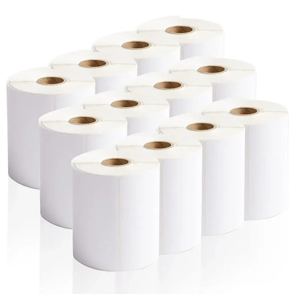 Barcode Printer Roll Support by Easy Stick 4