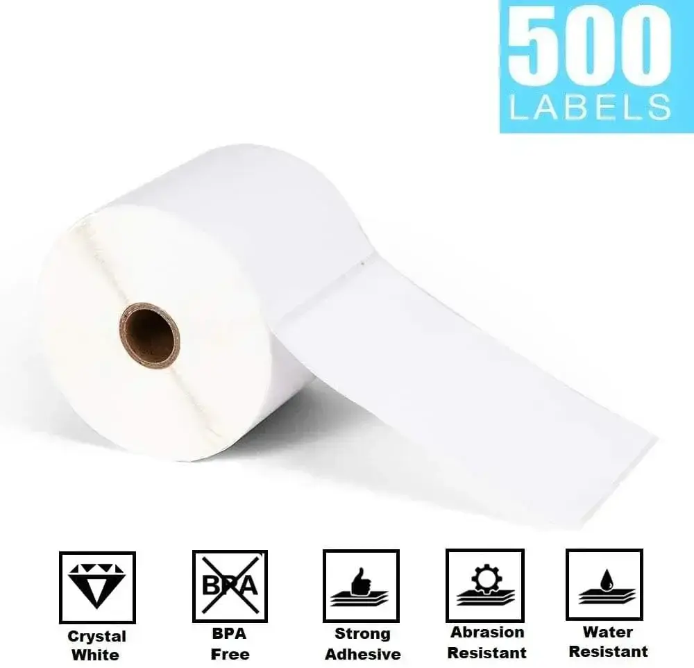 Barcode Printer Sticker Roll also Can Customize by Easy Stick 3