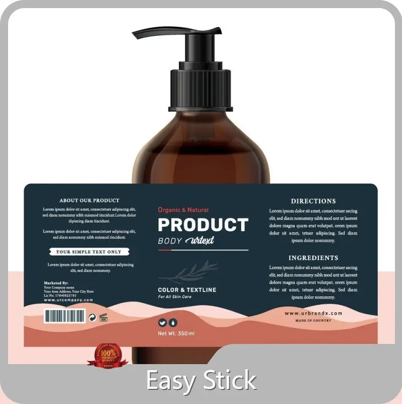 Jam Jar Label 500-2000 Pcs/roll Or Custom - - Easy Stick 1