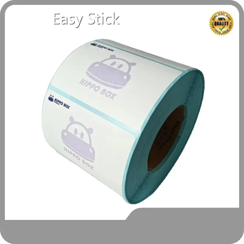 Self Adhesive Label Suppliers 500-2000 Pcs/roll Or Custom by Easy Stick 1