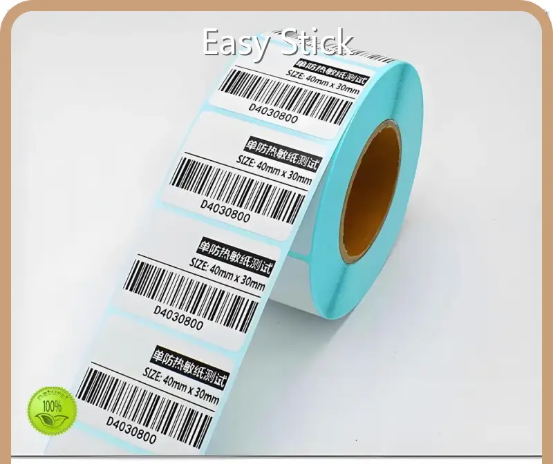 Customised Sticky Labels Over 98% - - Easy Stick 1