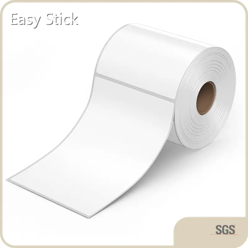Self Adhesive Label Suppliers 500-2000pcs/ Roll Or Custom by Easy Stick 1