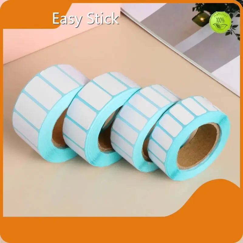 Thermal Printer Sticker Roll Hot Melt by Easy Stick 1