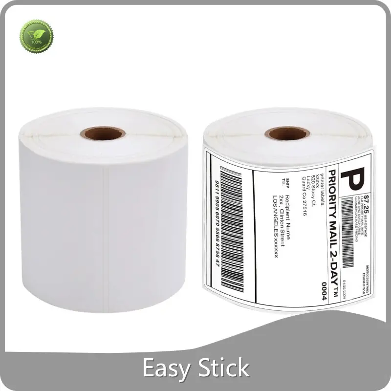 Self Adhesive Label Suppliers Black Image by Easy Stick 1