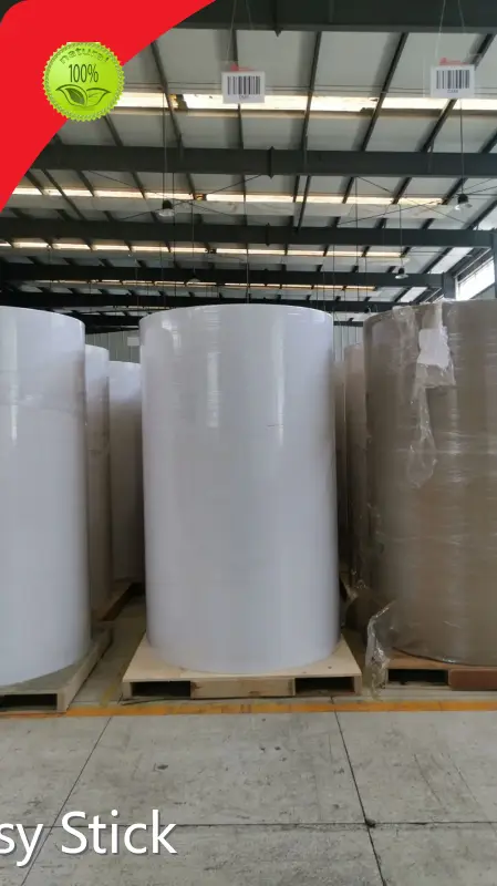 Self Adhesive Paper Manufacturers Plastic Film，Pallet Packaging by Easy Stick 1