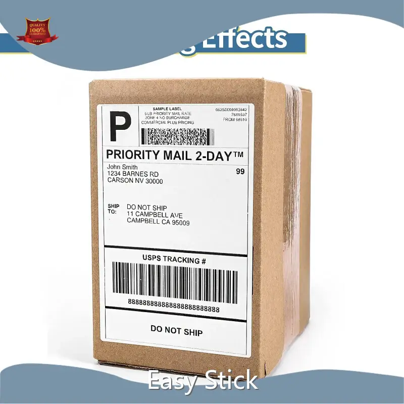Scale Label Bright White - - Easy Stick 1