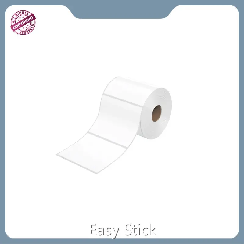 Barcode Printing Paper Rolls 100x150mm and Custom - - Easy Stick 1