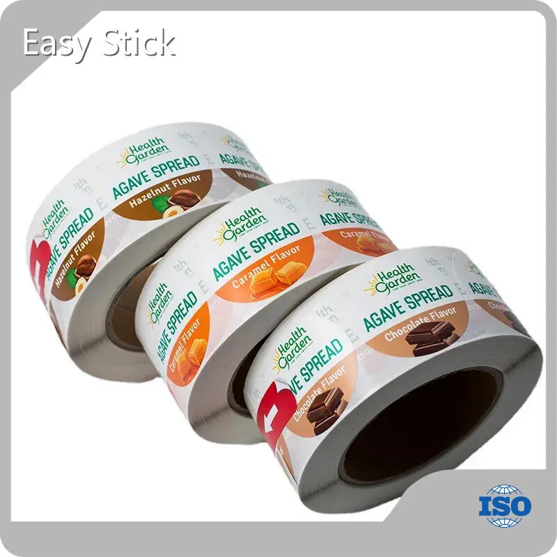 Jam Bottle Label Glass Bottles - - Easy Stick 1