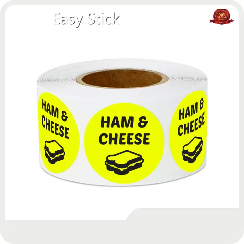 Jam Jar Label Custom Any Size by Easy Stick 1
