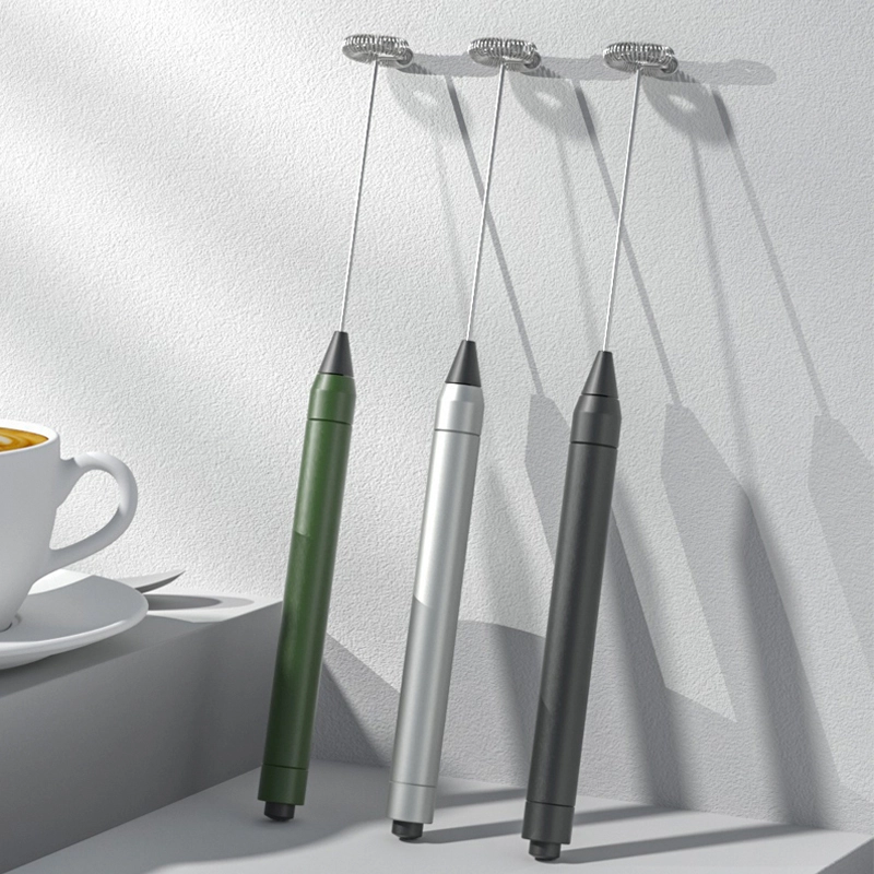 Aleación de aluminio portátil del PDA de Milk Frother con pilas RL-1501J-1 1