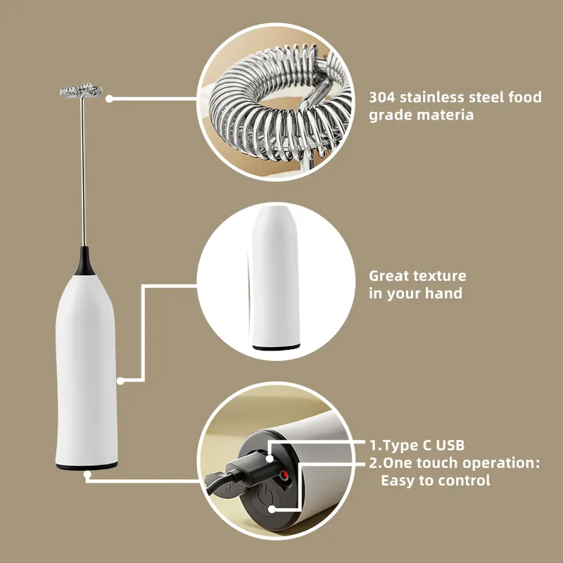 Professional4 in 1 Milk Frother for Home 9