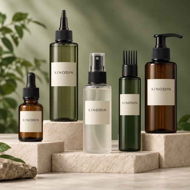 Serum Tonik Kulit Kepala Premium Merek Pribadi 5