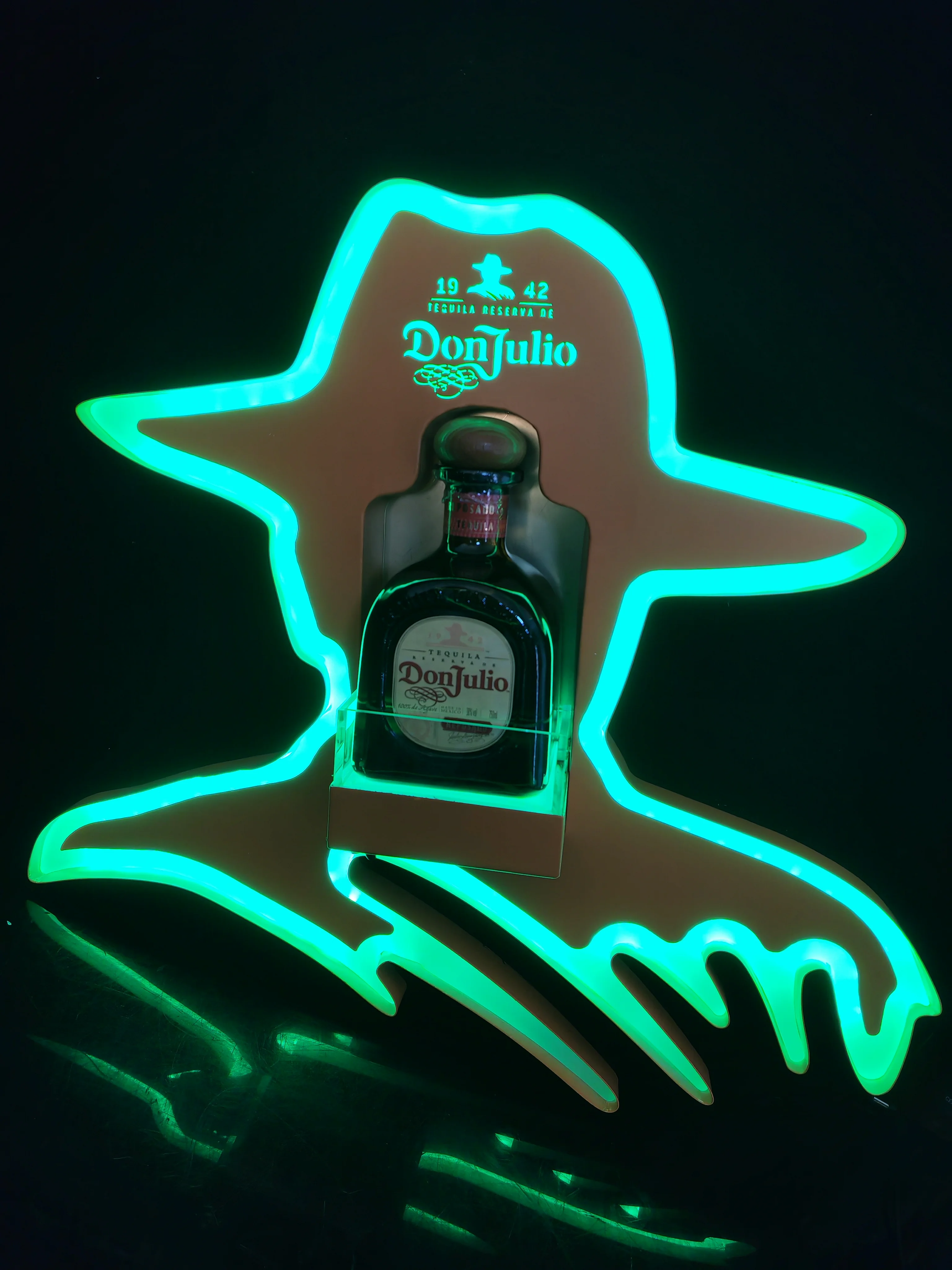 LED Acrylic Bottle Glorifier for Don Julio Tequila, Vodka, Whiskey 3