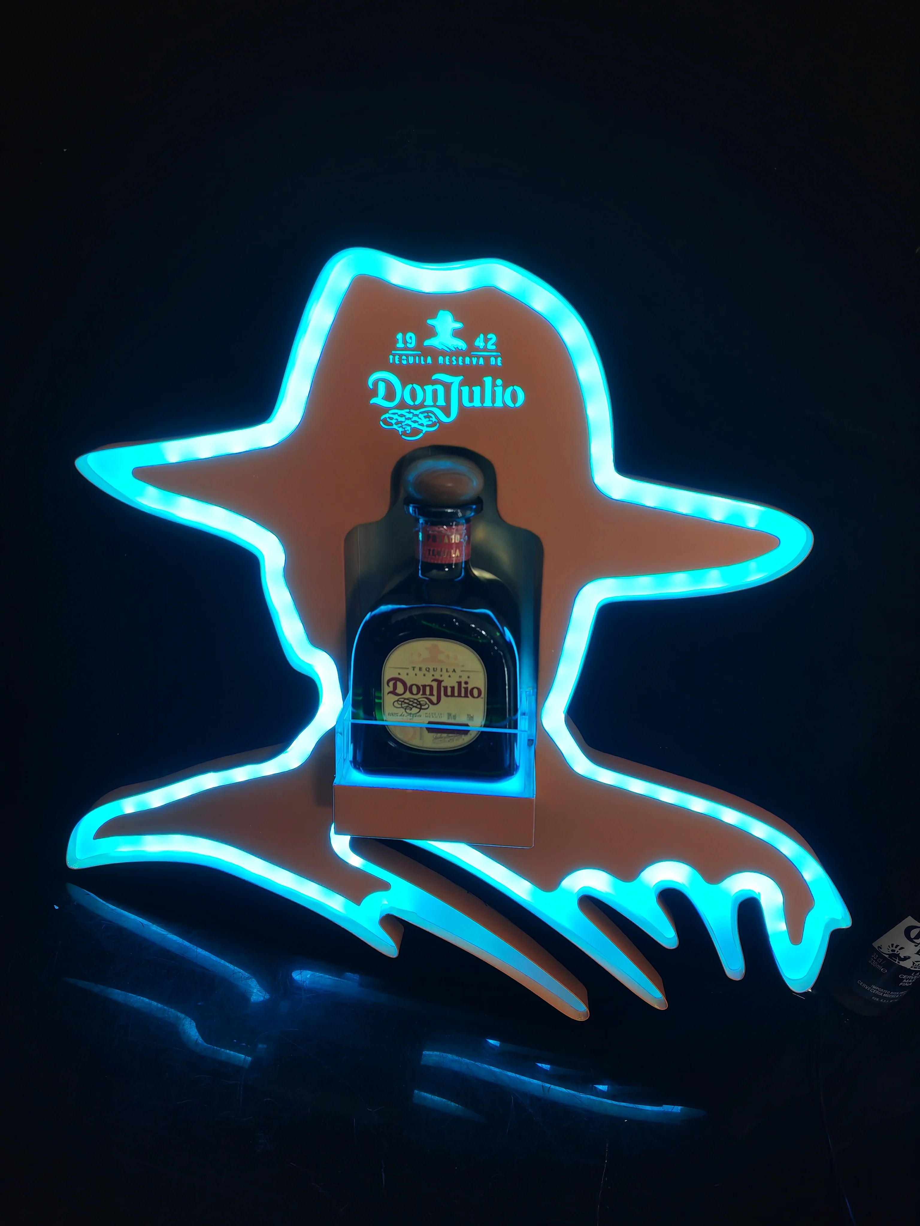 LED Acrylic Bottle Glorifier for Don Julio Tequila, Vodka, Whiskey 5