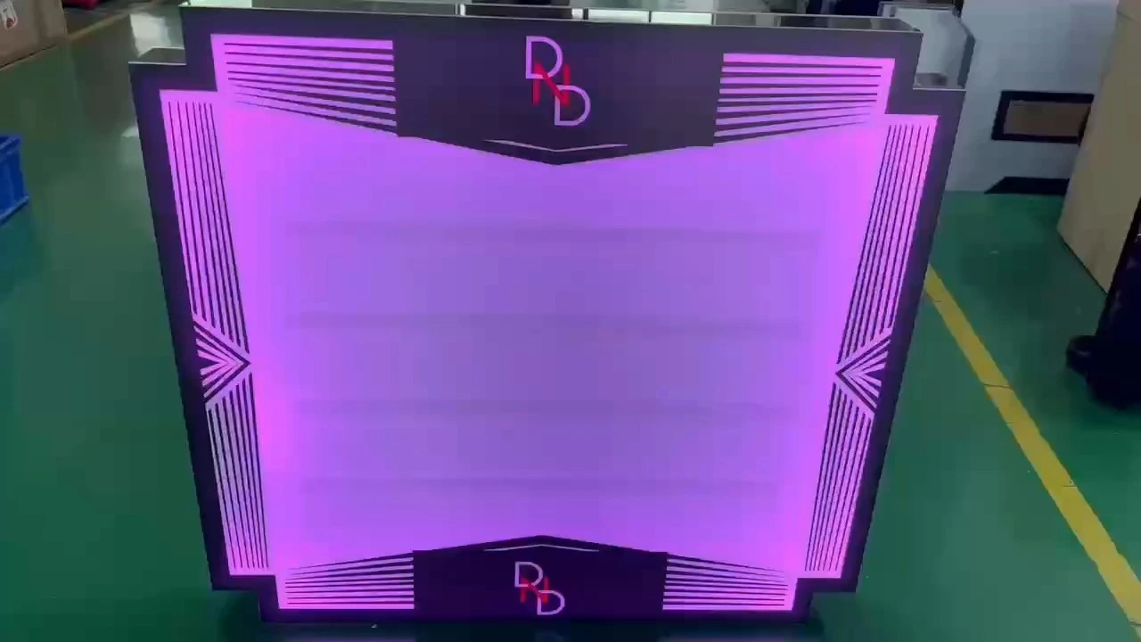 LED Marquee Letter Board With Acrylic Message Board Customized Logo Match 3 Sets Letters For Nightclub 1