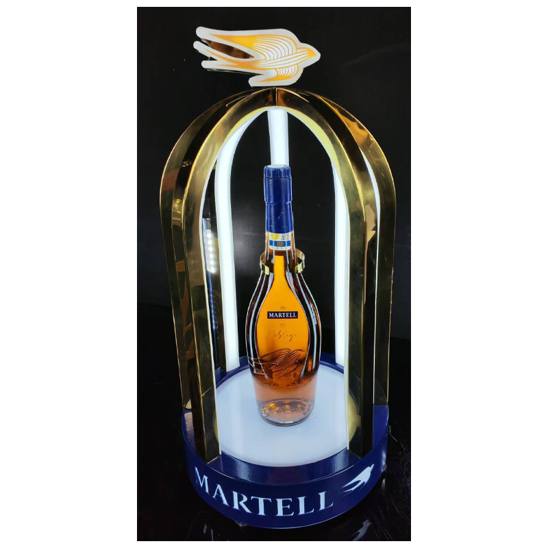 Martell Customized Logo Full Color Led Bottle Glorifier For Nightclub 2