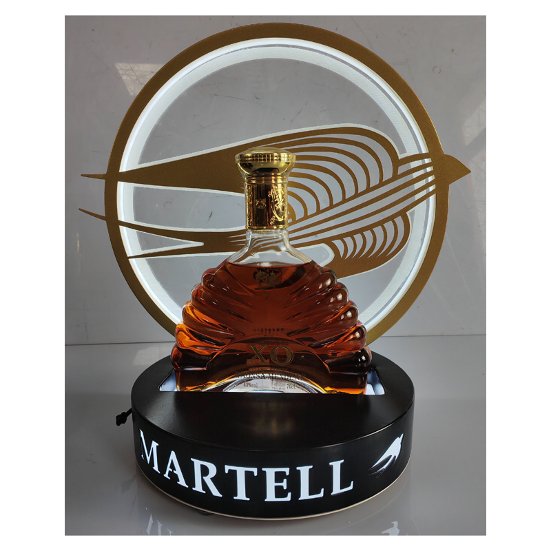 Martell Customized Logo Full Color Led Bottle Glorifier For Nightclub 5