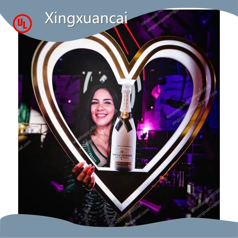 Xingxuancai Led Bottle Presenter Acrylic with Led Light Led Bottle Presenterfactory 1