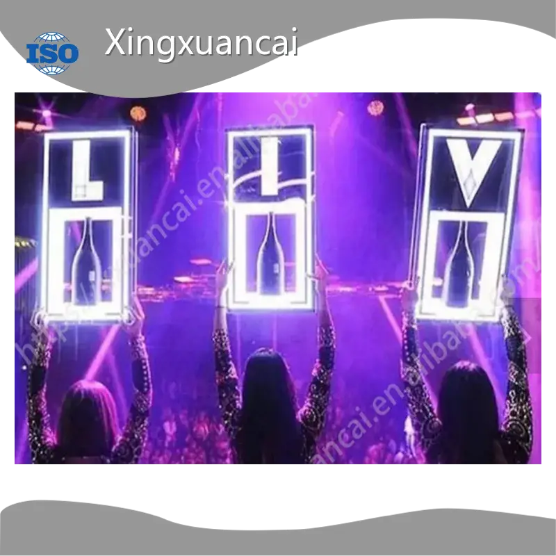 Bottle Service Presenters for Bar Standard 750ml Bottle Or Customizedcompany 1