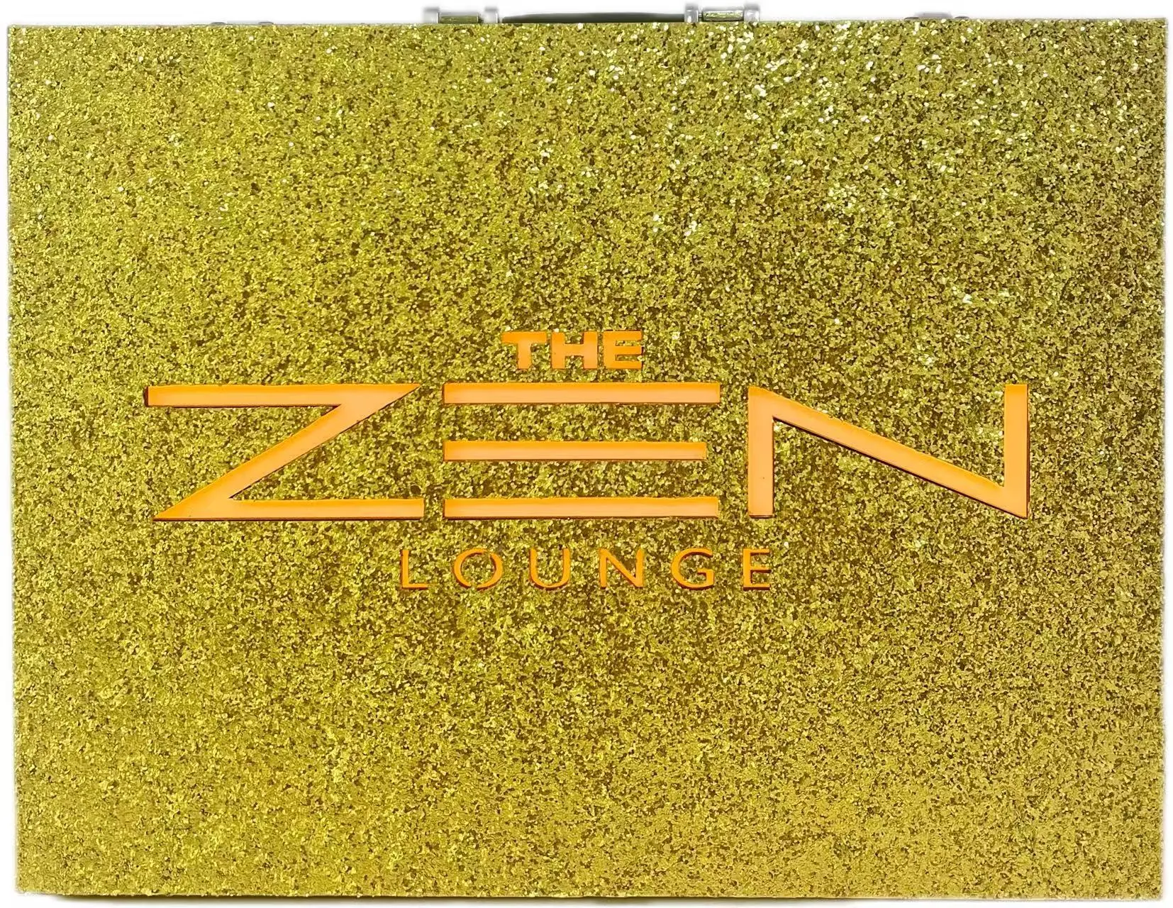 Money Suitecase Customized Logo Gold Color Led Bottle Presenter For Nightclub 1