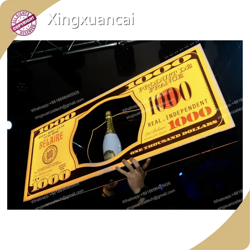 For Bar Led Bottle Carrier Custom Logo by Xingxuancai 1