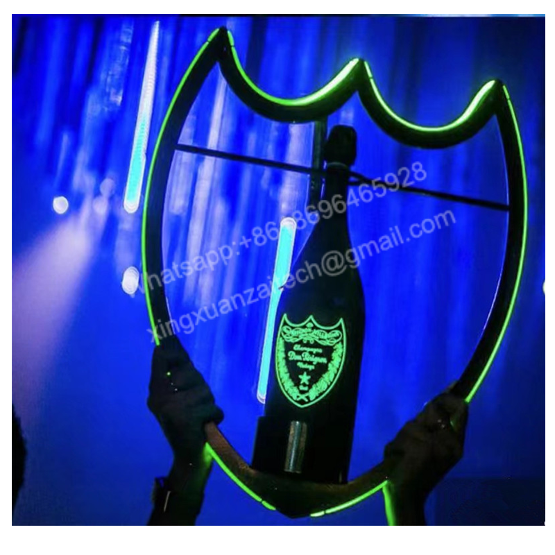 LED Dom Perignon Champagne Bottle Presenter Vip Display For Nightclub 2