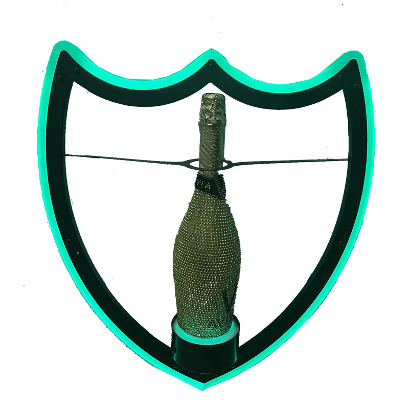LED Dom Perignon Champagne Bottle Presenter Vip Display For Nightclub 9
