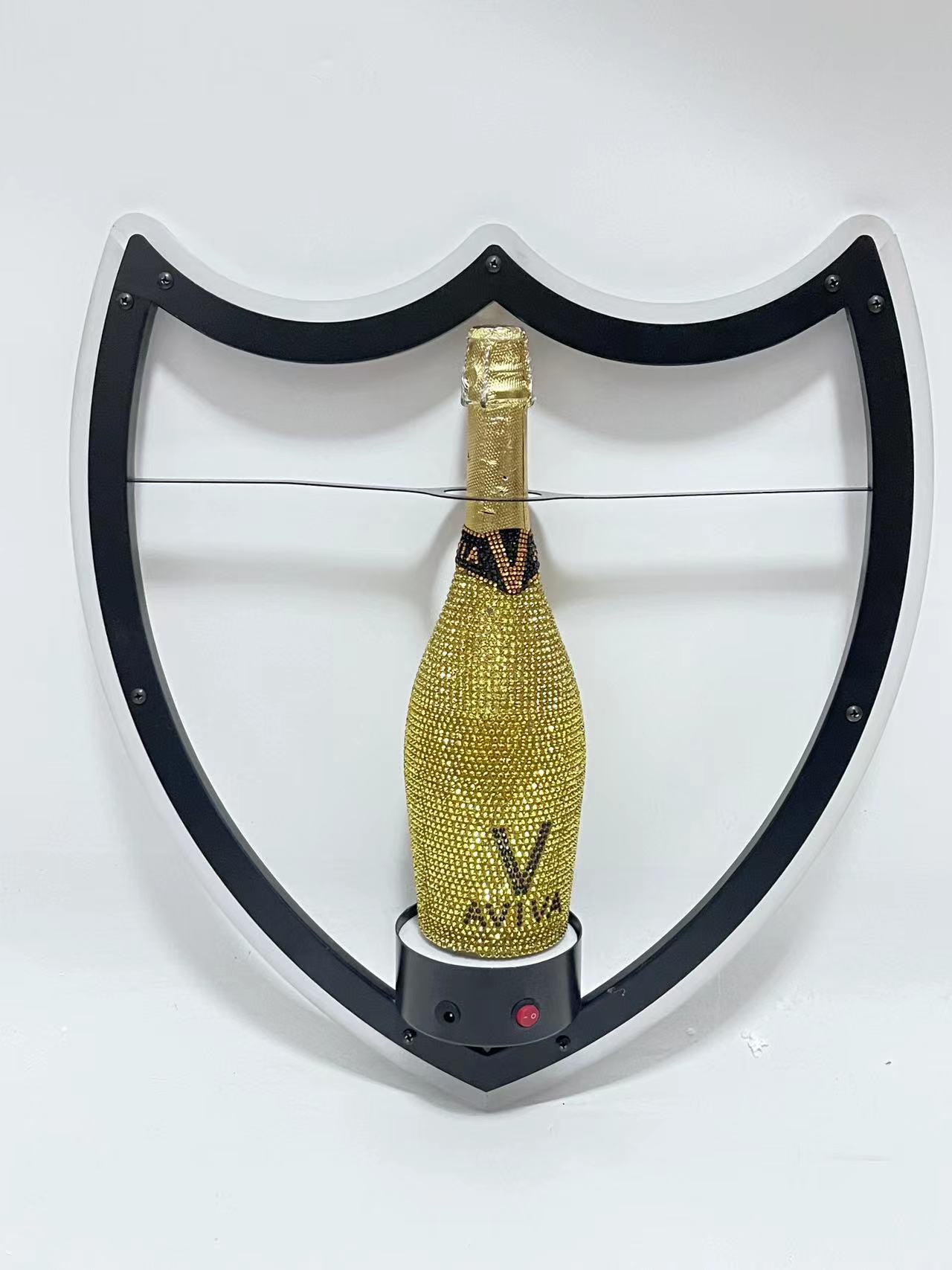 LED Dom Perignon Champagne Bottle Presenter Vip Display For Nightclub 8