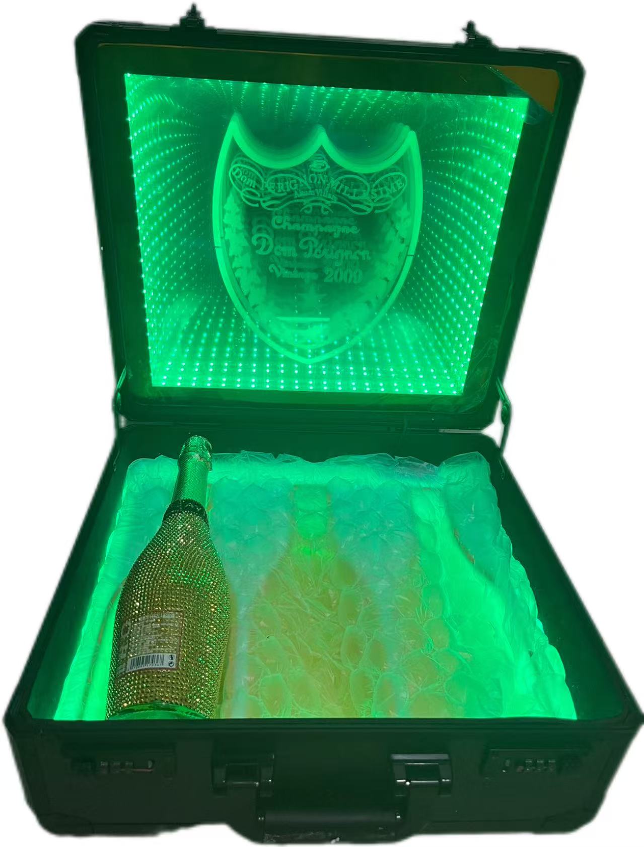 Dom Perignon Rechargeable Champagne Bottle Saycase Logo Logo ที่กำหนดเองสำหรับไนท์คลับ 5