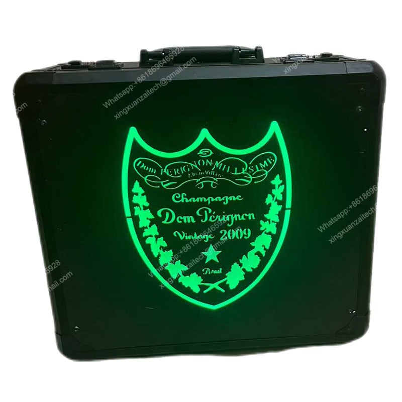 Dom Perignon Rechargeable Champagne Bottle Saycase Logo Logo ที่กำหนดเองสำหรับไนท์คลับ 4