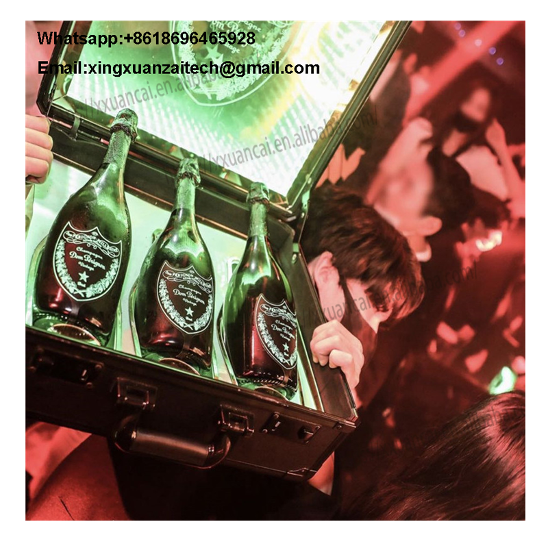 Dom Perignon Rechargeable Champagne Bottle Saycase Logo Logo ที่กำหนดเองสำหรับไนท์คลับ 3