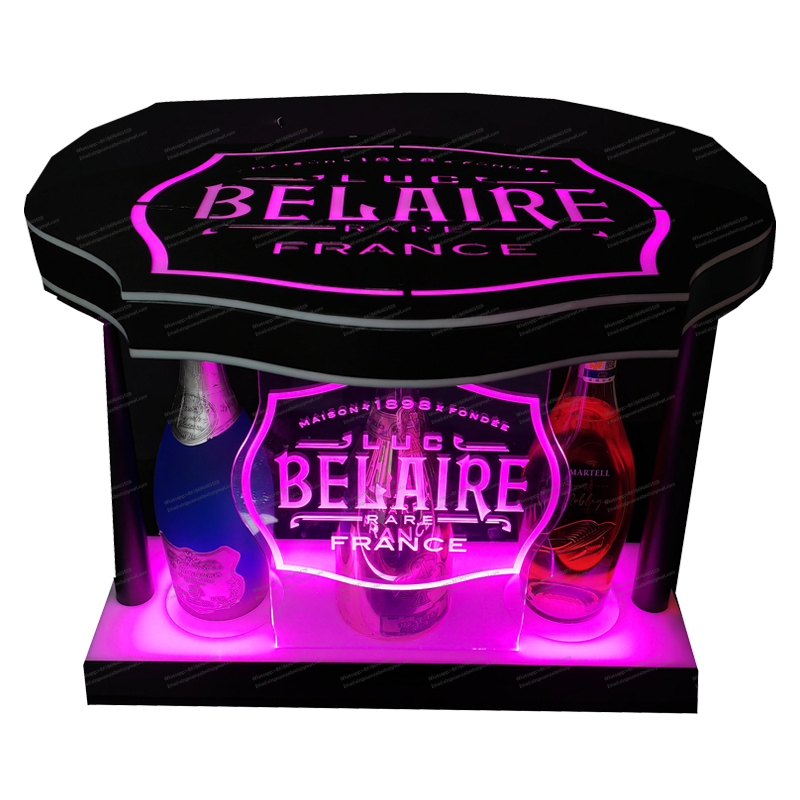 Xingxuancai Led Belaire 3 Presentatore di bottiglie ricaricabile | Logo marchiato personalizzato | Spettacolo di Nightclub RGB1740555776089470 2