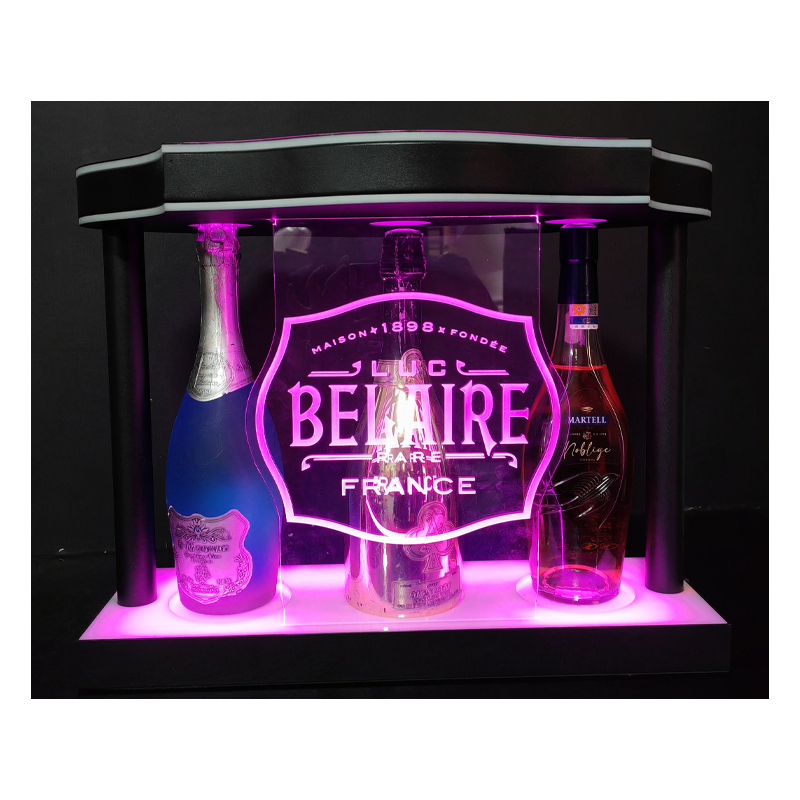 Xingxuancai Led Belaire 3 Presentatore di bottiglie ricaricabile | Logo marchiato personalizzato | Spettacolo di Nightclub RGB1740555776089470 3