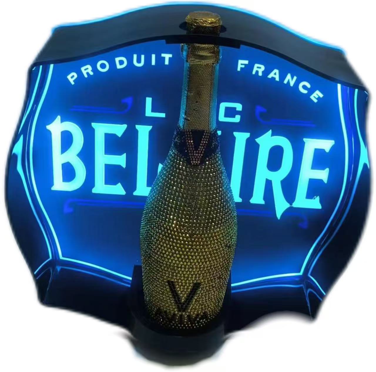 Xingxuancai Led Belaire 3 Presentatore di bottiglie ricaricabile | Logo marchiato personalizzato | Spettacolo di Nightclub RGB1740555776089470 8