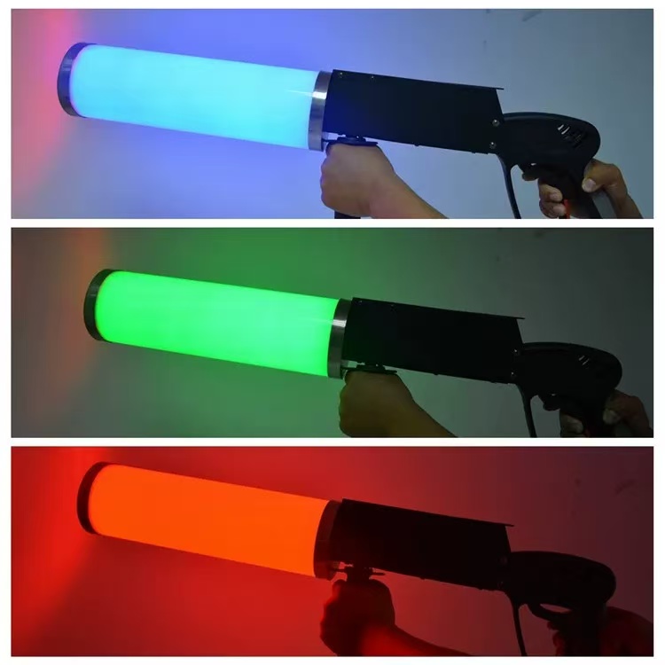 Columna de chorro de CO2 LED de Xingxuancai & Nebulador de hielo seco de mano - mejor potenciador de atmósfera de barra de bar 4