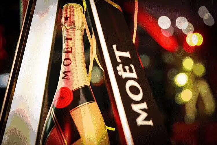 Rechargeable RGB moet <000000> chandon Champagne Led Bottle Present For Nightclub 7