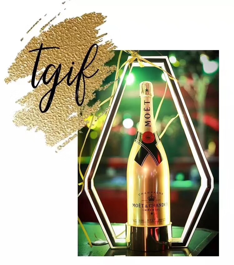 Rechargeable RGB moet <000000> chandon Champagne Led Bottle Present For Nightclub 4