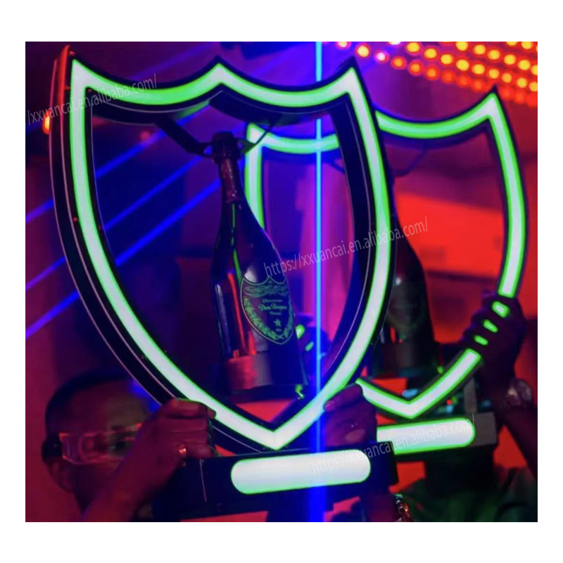 Espositore per bottiglie di champagne Dom Perignon a LED per discoteca1 3