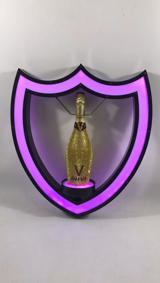 Espositore per bottiglie di champagne Dom Perignon a LED per discoteca1 1