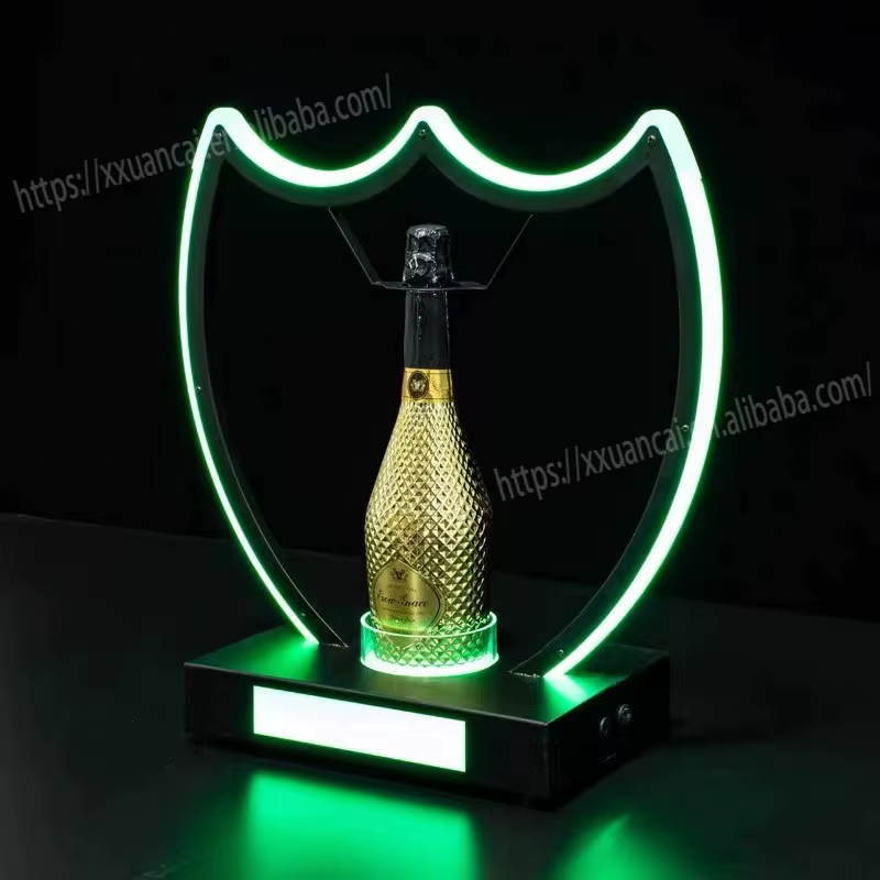 Espositore per bottiglie di champagne Dom Perignon a LED per discoteca1 10