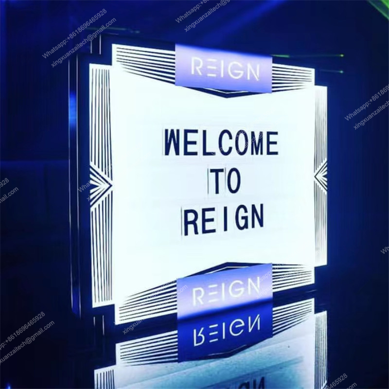 Customized Logo Full Color LED  Champagne Bottle Presenter For Nightclub-1748000618603767 4