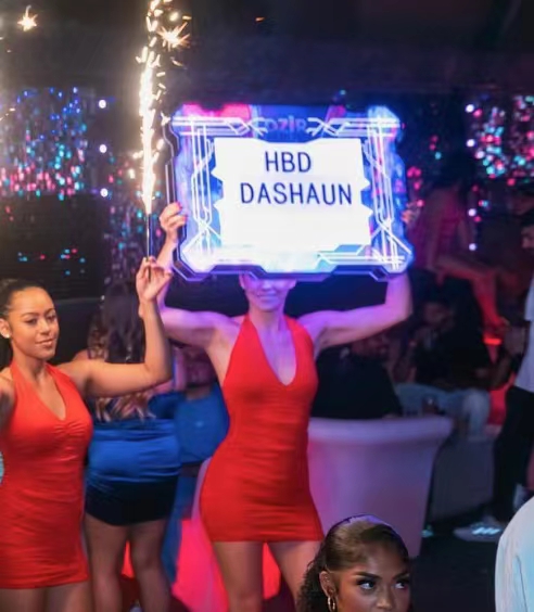 Customized Logo Full Color LED  Champagne Bottle Presenter For Nightclub-1748000618603767 3