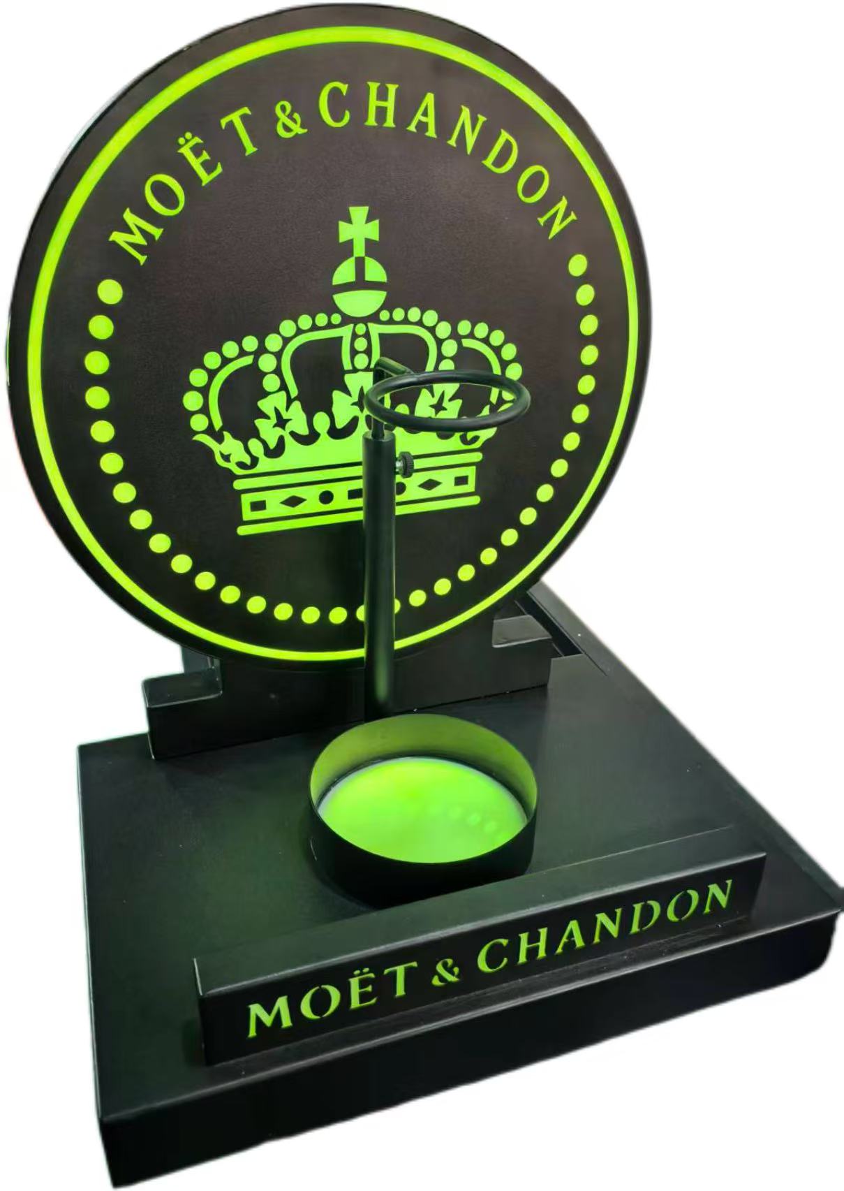 Mai Gabatar da Kwalbar Moet &amp; Chandon RGB LED Metal Champange Don Dakin Dare 5