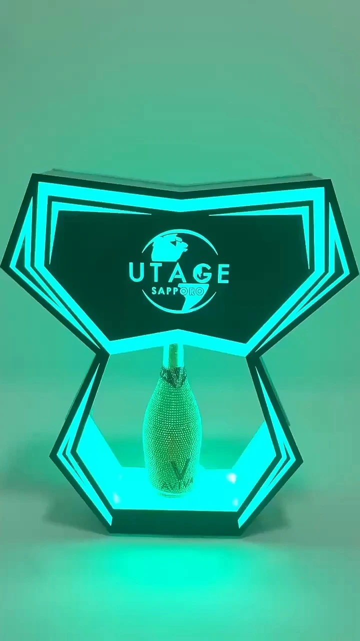 Mai Gabatar da Kwalbar Acrylic ta LED ta 2026 - Mai Launi Mai Launi na Bar ɗin Shagon Glorifier-1778505697383904 1