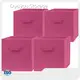 Складные тканевые контейнеры из ткани и картона для супермаркетов - Duoyou Storage 1