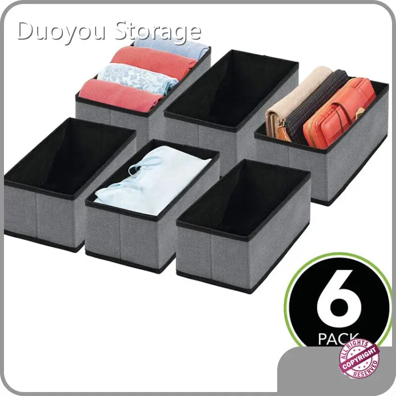 Складной картонный контейнер для хранения холста для супермаркета от Duoyou Storage 1