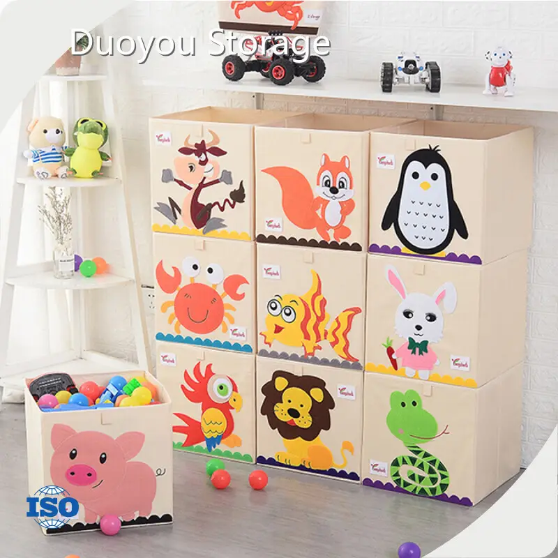 Большой тканевый ящик для хранения игрушек. Оптовая продажа - Duoyou Storage 1
