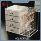 Acrylic Jewelry Display Case Black - - HQ ACRYLIC 1